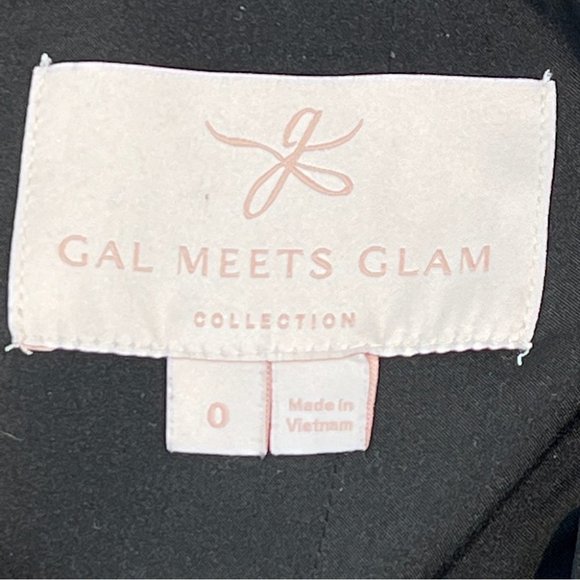 Gal Meets Glam Meredith Off-the-Shoulder Wide Leg Jumpsuit in black - Picture 11 of 14